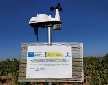 Estación Meteorológica de Control de condiciones climáticas. CIAG El Chaparrillo. IRIAF